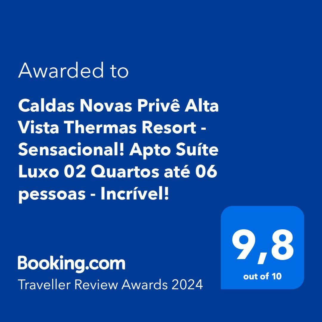 Apartamento Privê Alta Vista Thermas - Sensacional! Apto Luxo 02 Quartos Até 06 Pessoas - Incrível!